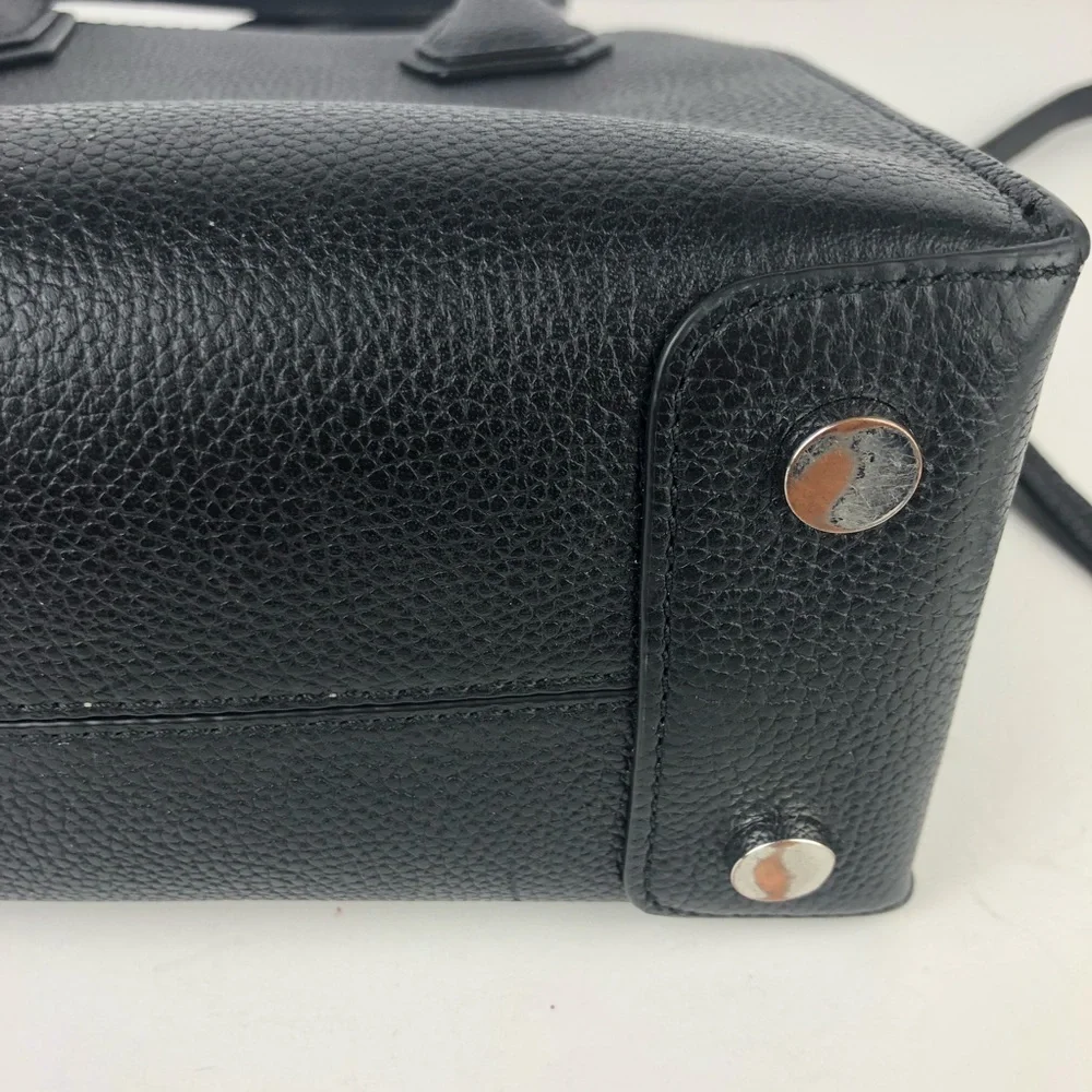 Michael Kors Mercer Sleek Black Minimalist Purse